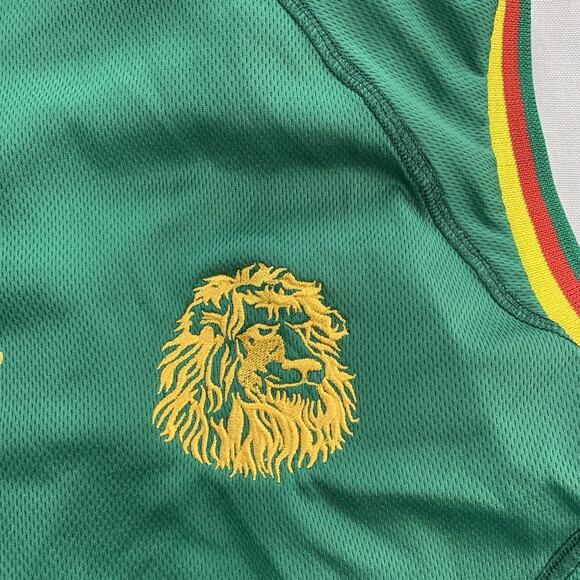 Cameroon 2002 Puma Home Shirt Kit Jersey Sleveless Size XL - Picture 4 of 8